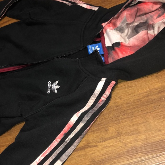 Rare Adidas Floral Jacket - Picture 2 of 7